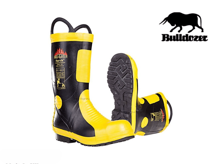 Fire Fighter Boot Harvik - Steel Toe Safety Boots