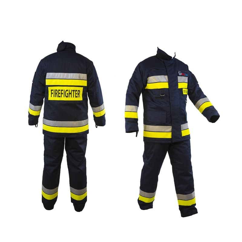 Firefighter Suit Navy Blue FR Cotton EN469