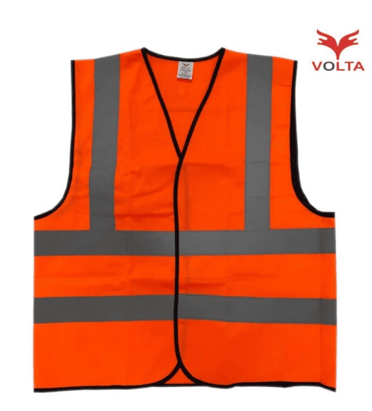 Volta Reflective Safety Vest Orange