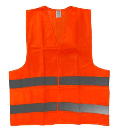 Volta RF 005 High Visibility Safety Vest - Orange/Yellow