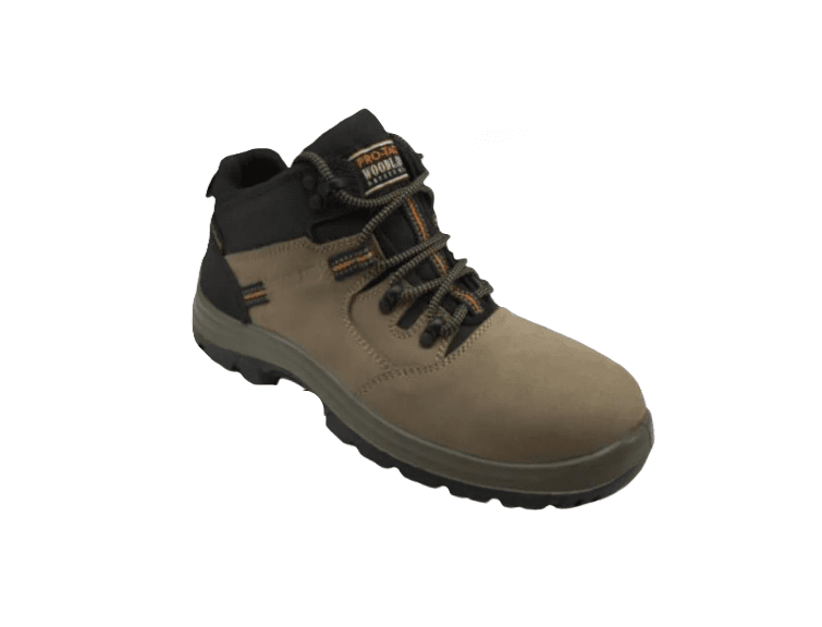 Woodland Pro-Tact Safety Hiking Boot Khaki